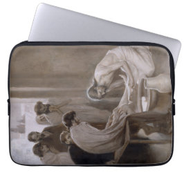 Jezus was de voeten van Zijn discipelen Laptop Sleeve