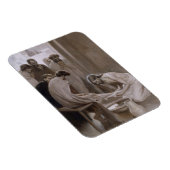 Jezus was de voeten van Zijn discipelen Magneet (Rechterzijde)