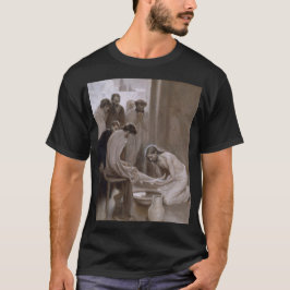 Jezus was de voeten van Zijn discipelen T-shirt