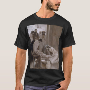 Jezus was de voeten van Zijn discipelen T-shirt