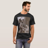 Jezus was de voeten van Zijn discipelen T-shirt (Voorkant volledig)