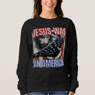 Jezus was een Amerikaanse vlag op 4 juli van Chris Trui