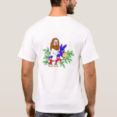 Jezus was een democraat t-shirt (Achterkant)