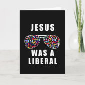 Jezus was een liberaal kaart (Voorkant)