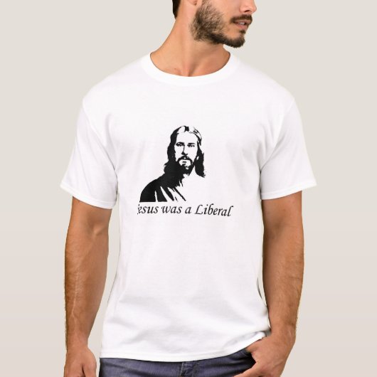 Jezus was een liberaal t-shirt (Voorkant)