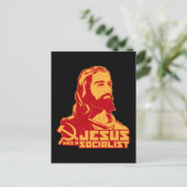 Jezus was een socialist briefkaart (Staand voorkant)