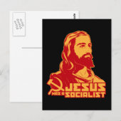 Jezus was een socialist briefkaart (Voorkant / Achterkant)