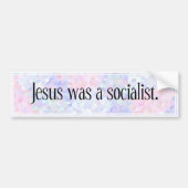 Jezus was een socialist: Bumpersticker (Voorkant)