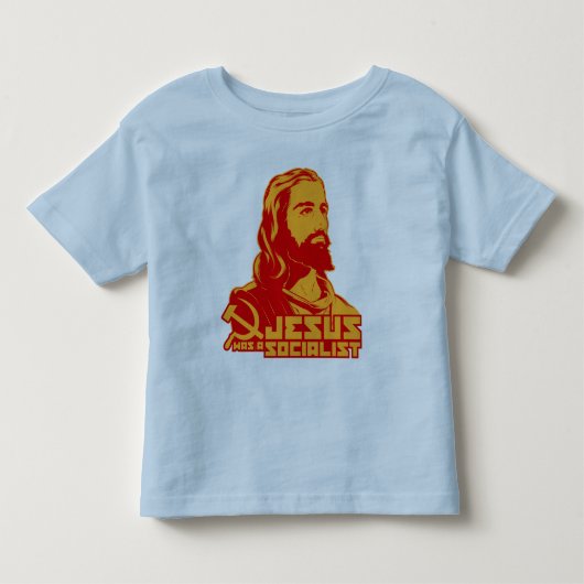 Jezus was een socialist kinder shirts (Voorkant)