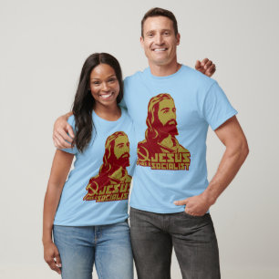Jezus was een socialist t-shirt