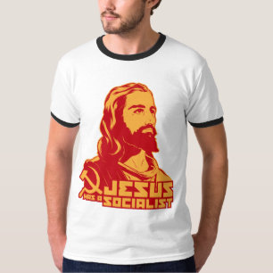Jezus was een socialist t-shirt