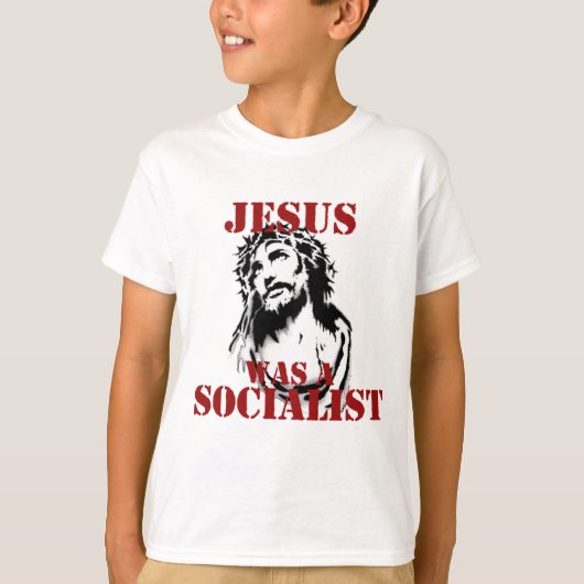 Jezus was een socialist t-shirt (Voorkant)