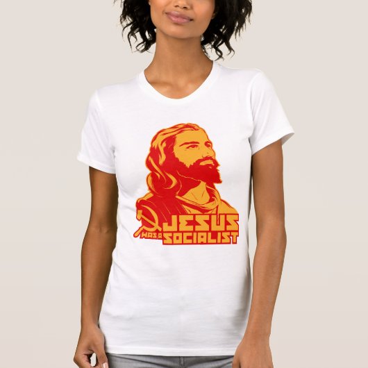 Jezus was een socialist t-shirt (Voorkant)