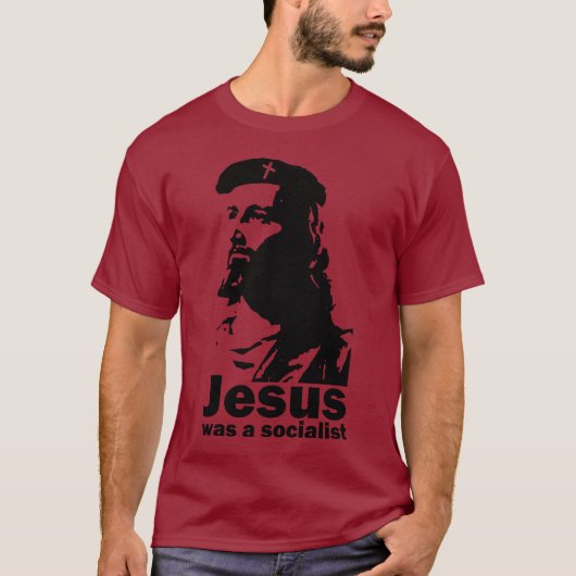 Jezus was een socialist t-shirt (Voorkant)