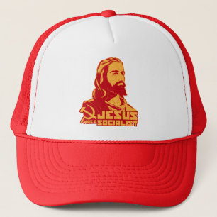 Jezus was een socialist trucker pet