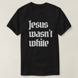 Jezus was geen witte klassieke ronde sticker t-shirt