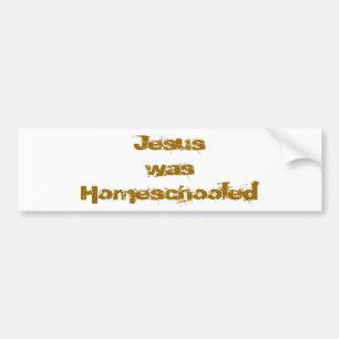 Jezus was Homeselecteerd Bumpersticker