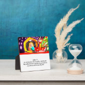 Jezus was Miracles Magnet door Sign Acryldruk Fotoplaat (Insitu)