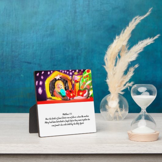 Jezus was Miracles Magnet door Sign Acryldruk Fotoplaat (Insitu)