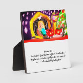 Jezus was Miracles Magnet door Sign Acryldruk Fotoplaat (Voorkant)