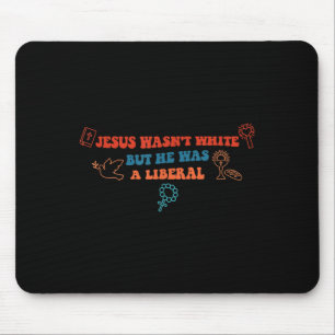 Jezus was niet wit, maar hij was een liberale grap muismat