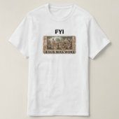 Jezus was wakker t-shirt (Design voorkant)