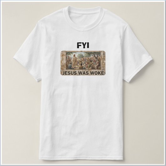 Jezus was wakker t-shirt