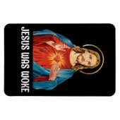 JEZUS WAS WAKKER WWJD MAGNEET (Horizontaal)