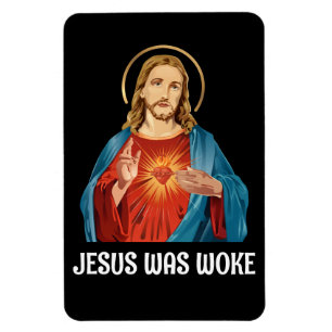 JEZUS WAS WAKKER WWJD MAGNEET