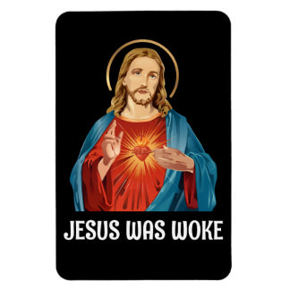 JEZUS WAS WAKKER WWJD MAGNEET