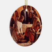 Jezus wast de Disciples Feet Ornament (Rechts)