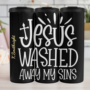 Jezus Waste Mijn Zonden Weg Thermosbeker