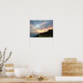 Jezus, wees ons licht, poster van de zonnestrandsc (Keuken)