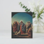 Jezus wekt Lazarus door Robert Wilhelm Ekman (Staand voorkant)