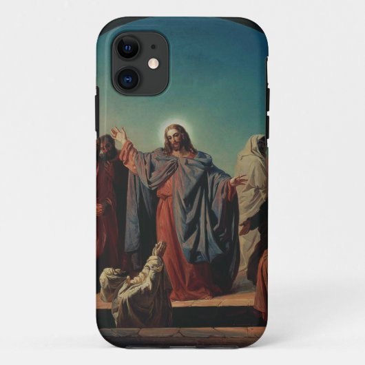 Jezus wekt Lazarus op door Robert Wilhelm Ekman  Case-Mate iPhone Case (Achterkant)