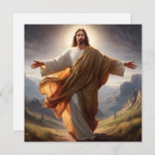 Jezus Wenskaart (Voorkant / Achterkant)