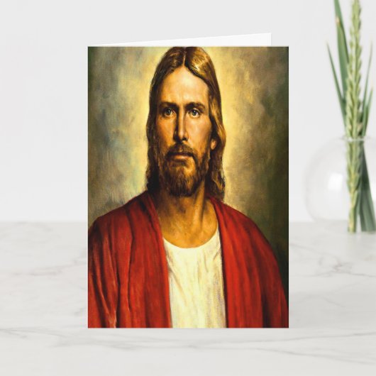 Jezus  Wenskaart Kaart (Voorkant)