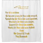 Jezus werd douchegordijn (Voorkant)