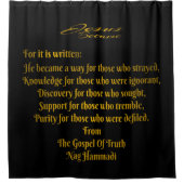 Jezus werd douchegordijn (Voorkant)