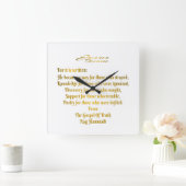 Jezus werd vierkante klok (Huis)