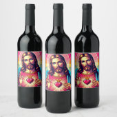 Jezus wijn etiketten! etiket (Flessen)