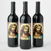Jezus wijn etiketten! etiket (Flessen)