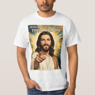 Jezus wil je t-shirt