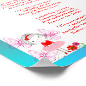 Jezus wil me voor een zonlicht Afbeelding. Poster (Hoek)