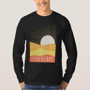 Jezus wil me voor een zonnescherm t-shirt