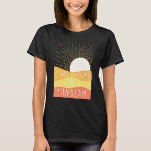 Jezus wil me voor een zonnescherm t-shirt
