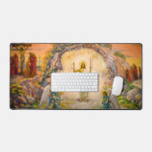 JEZUS witH 2 ENGELEN Bureaumat (Keyboard & Muis)