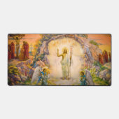 JEZUS witH 2 ENGELEN Bureaumat (Voorkant)