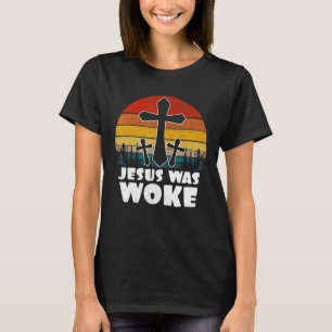 Jezus Woke Kostume, liberaal-Christelijk-democraat T-shirt