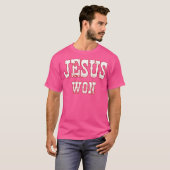 Jezus won het Texaanse christendom, Jezus won de T-shirt (Voorkant volledig)
